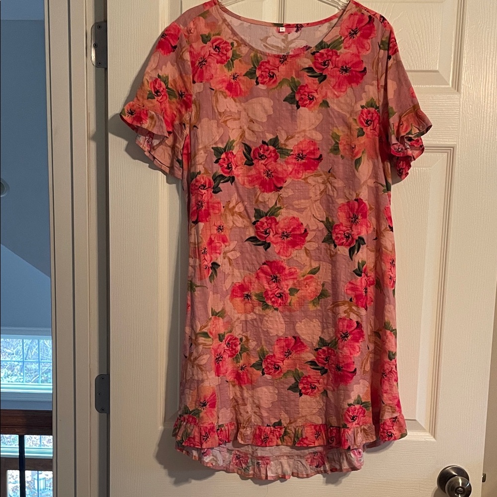 Floral Pink Dress